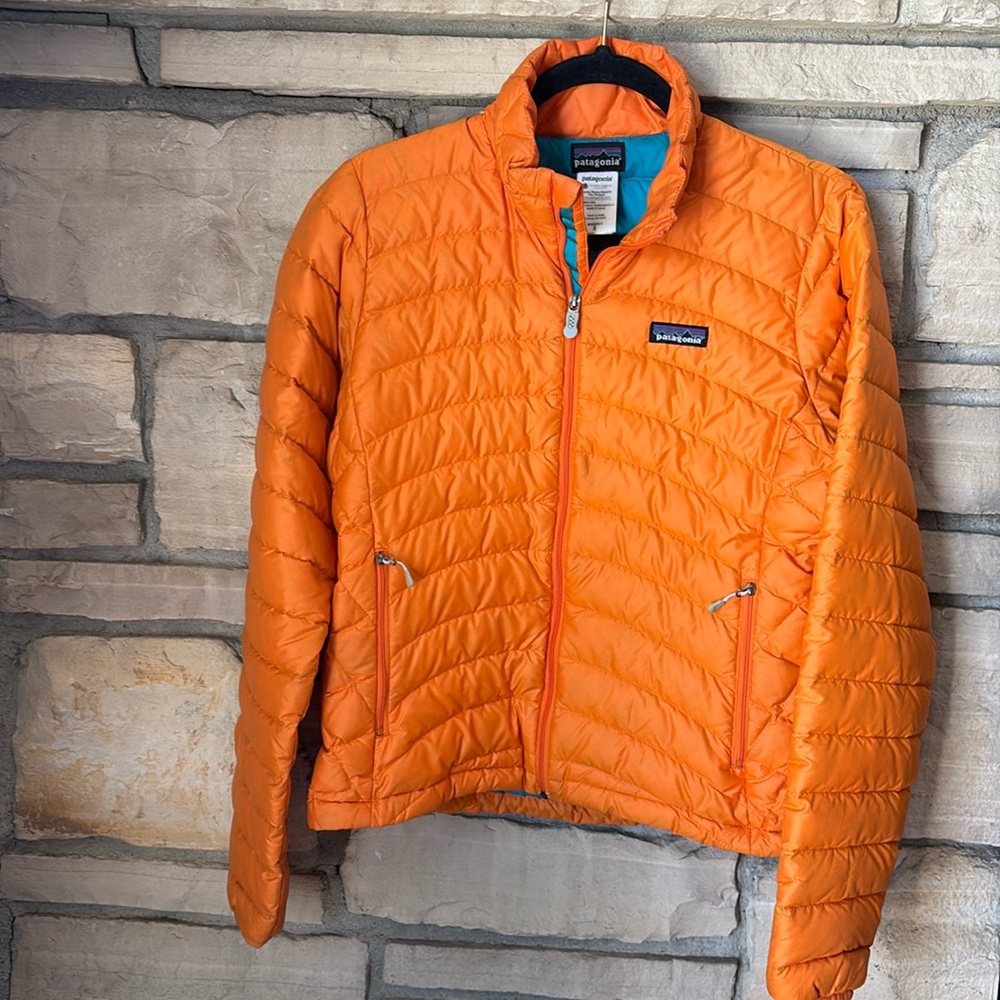 Vintage Orange Patagonia Nanopuff